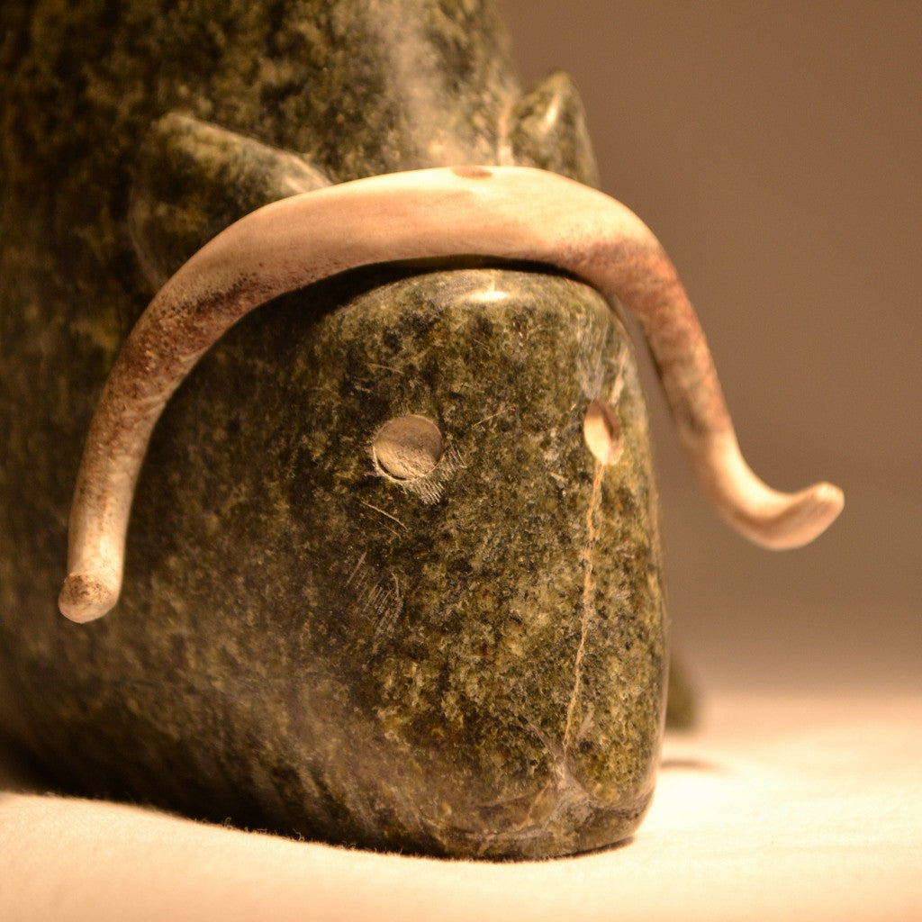 Spirit Muskox Carving