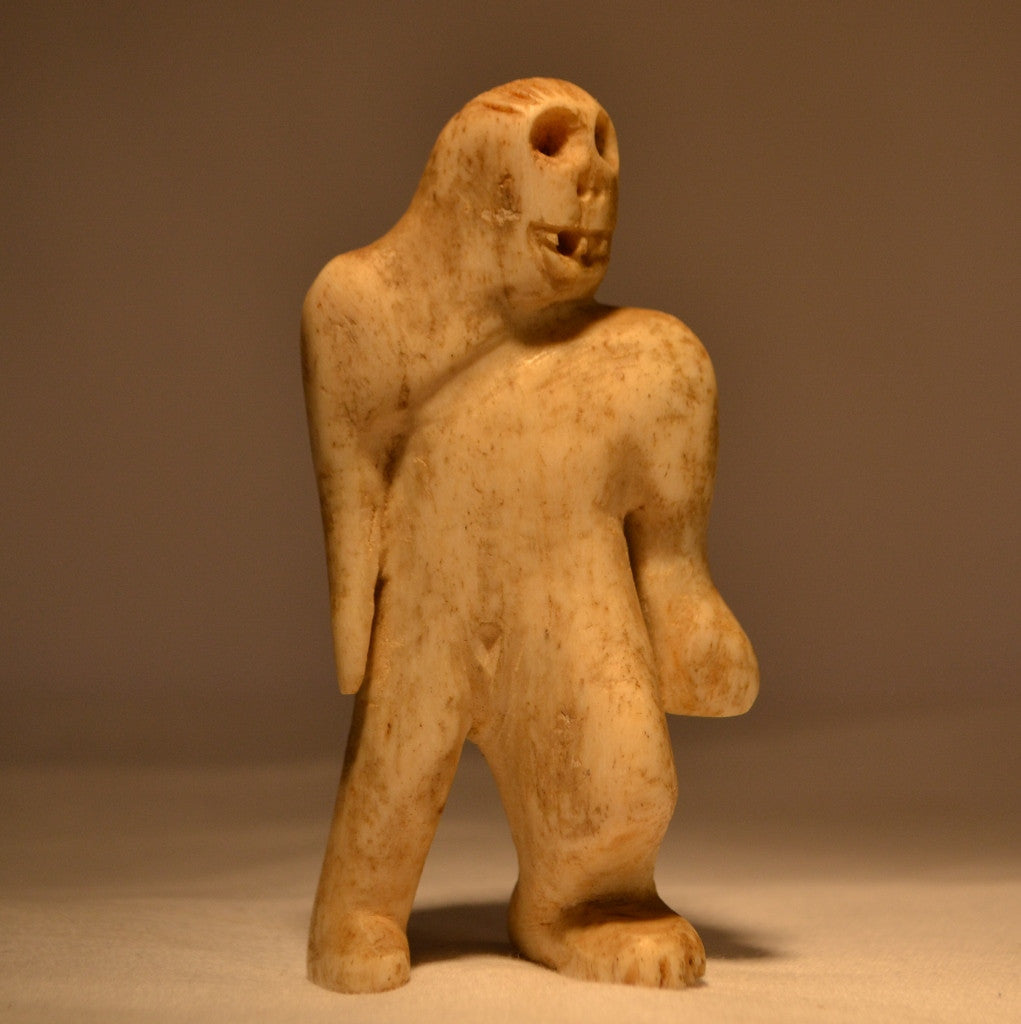 Shaman Sasquatch carving