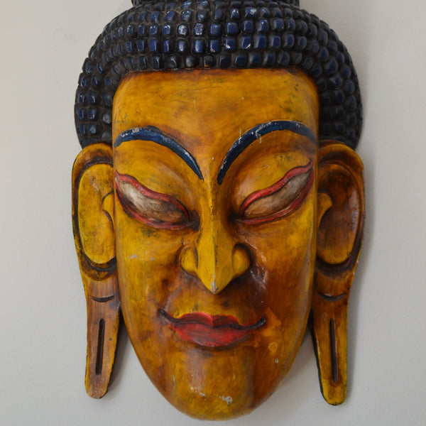 Vintage Buddha mask