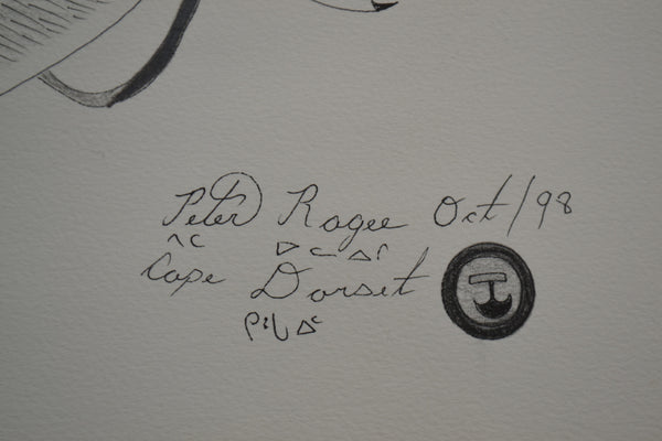Hunter Harpoons Seal by Peter Ragee | Langford Gallery