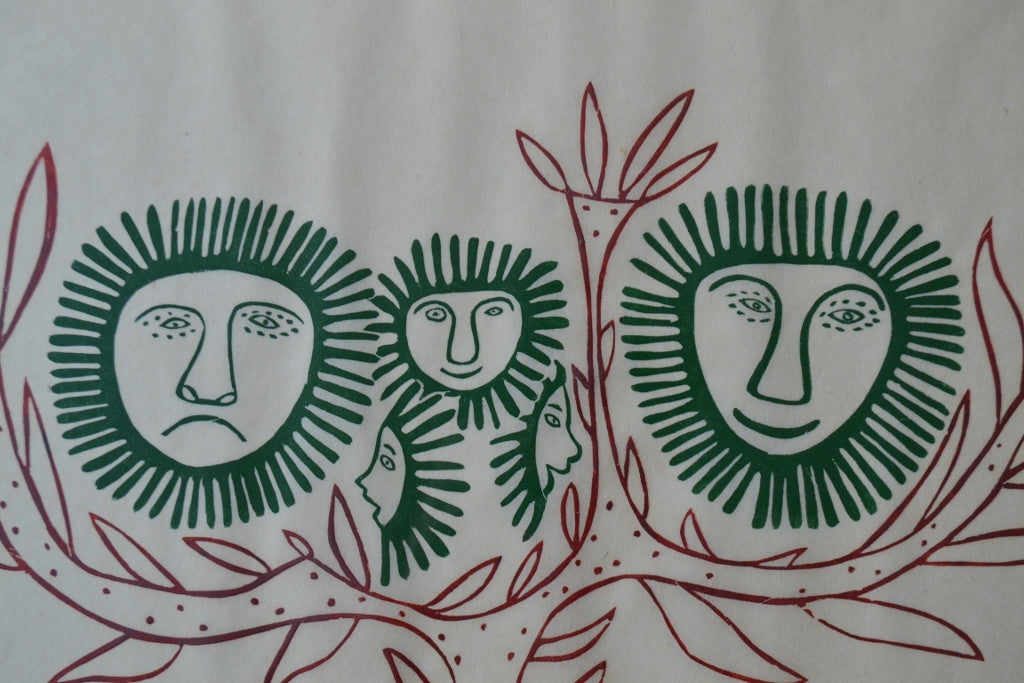 Smiling Willow by Agnes Nanogak Holman Inuit Print Series