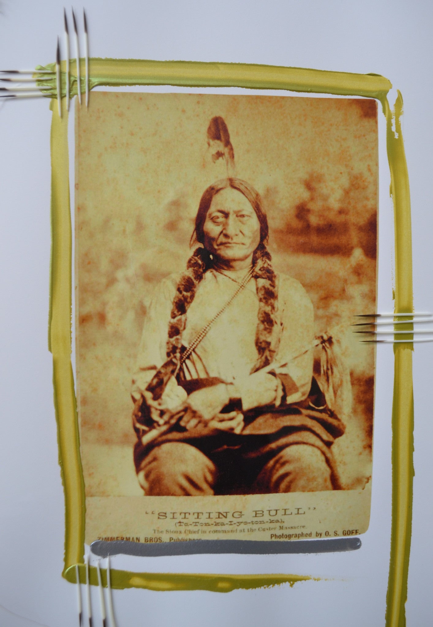 Ta Tonka Iyotonka (Sitting Bull) by Barry Ace