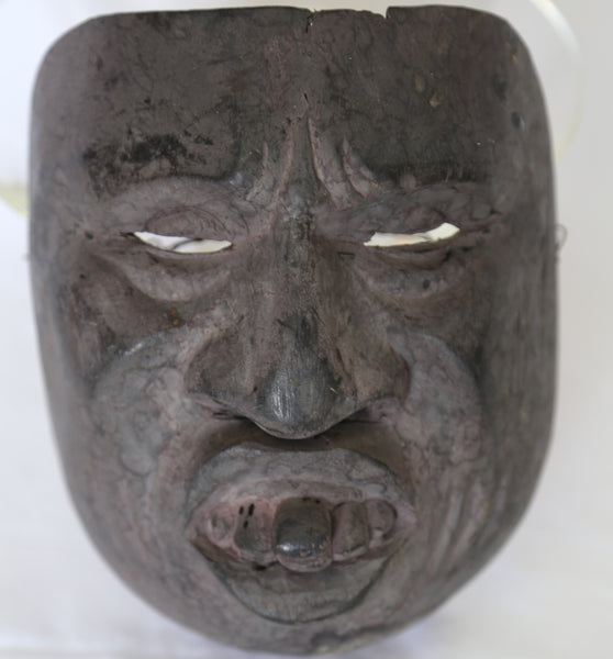 Asian Gray Deformed Mask